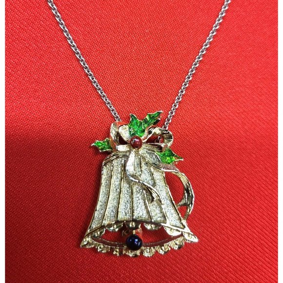 Christmas Pins Brooches Christmas Bell Deer - Picture 7 of 11